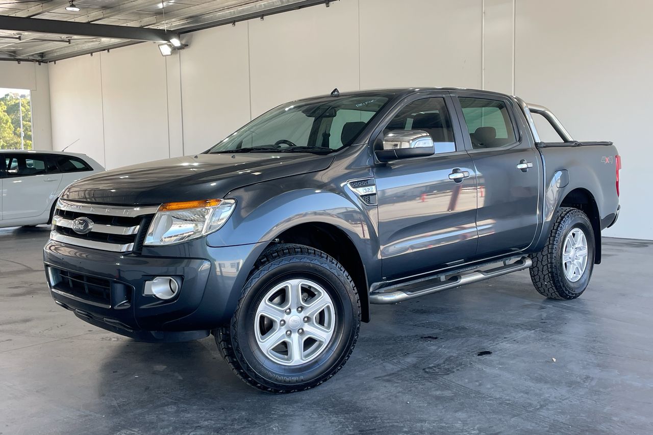 2014 Ford Ranger XLT 4X4 PX Turbo Diesel Automatic Dual Cab Auction ...