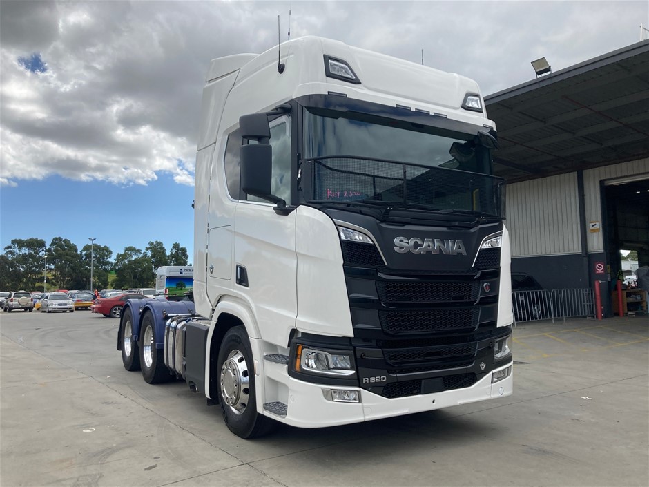 No Reserve 2022 Scania R620 Prime Mover Truck