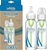 DR BROWN'S Natural Flow Options Plus Narrow Glass Baby Bottle, 8 Ounce 2 Pa