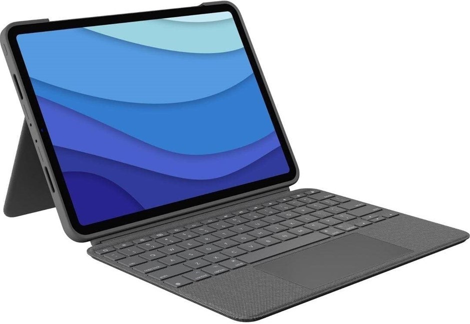 LOGITECH Combo Touch Oxford Grey for iPad Pro 11-inch 1st, 2nd, 3rd gen.