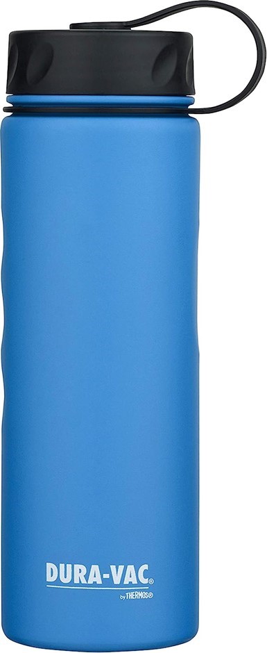 2 x DURA-VAC BY THERMOS Vacuum Insulated Hydration Bottle, 600ml, Blue, DVB