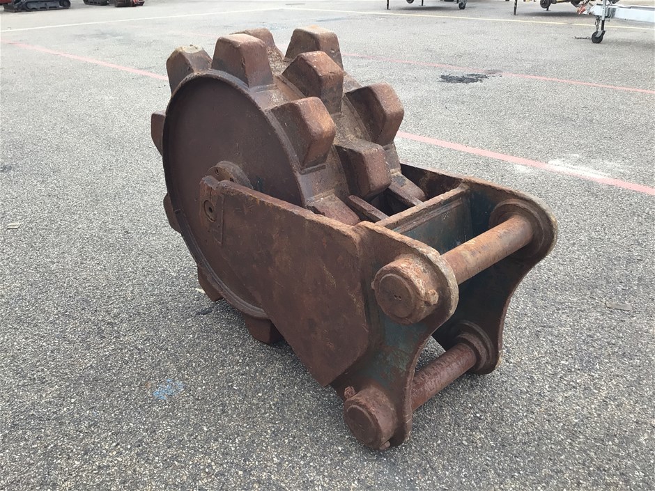 Unbranded Excavator Mount Compaction Wheel Auction (0007-7052279 ...