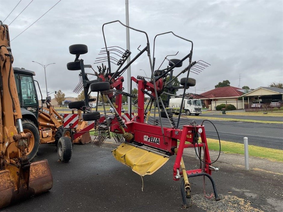 2010 Fella-Werke TS671 Rake Attachment (Twin Rotary) Auction (0002 ...