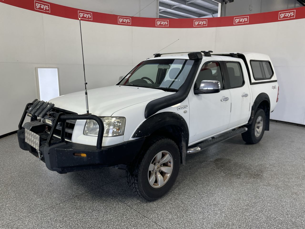 2008 Ford Ranger XLT (4x4) PJ Turbo Diesel Automatic Dual Cab Auction ...