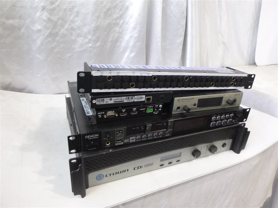 Box Lot Of Assorted Audio Visual Equipment Auction (00825055888