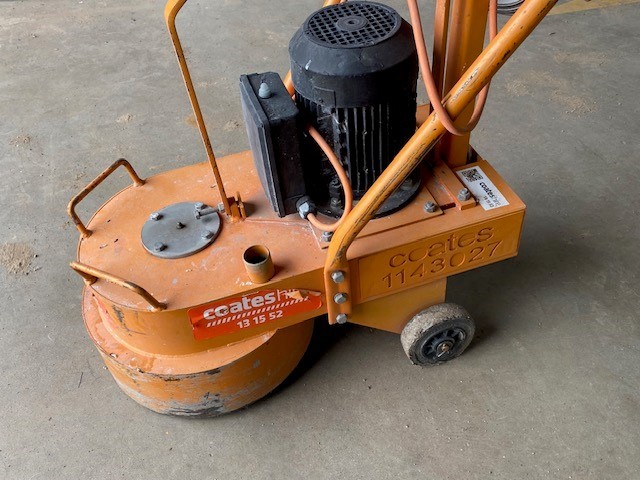 MASTER FINISH G1-A Concrete Floor Grinder - 240V Auction (0028-5055770 ...