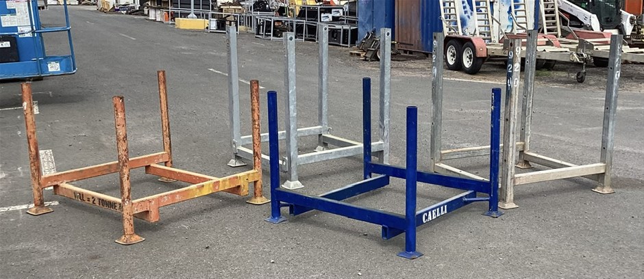 4 x Assorted Metal Stillages Auction (0093-3028488) | Grays Australia