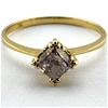 18CT YELLOW GOLD & 0.40CT DIAMOND SOLITAIRE RING
