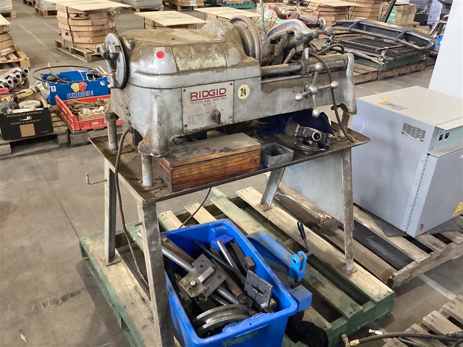 Ridged 535-1 Pipe Threader Machine Auction (0031-8018506) | Grays Australia