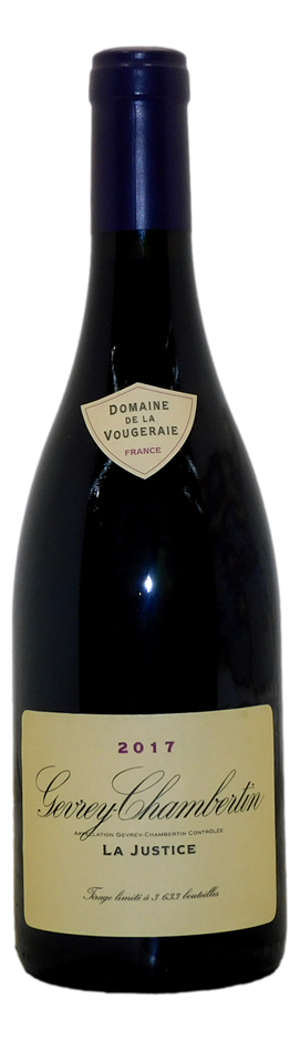 Domaine De La Vougeraie Gevrey Chambertin La Justice Rouge 2017 (1x 750mL)