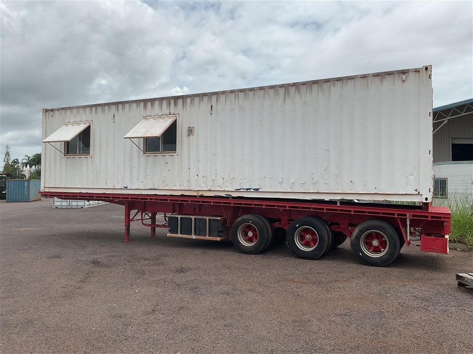 Container Home on Trailer