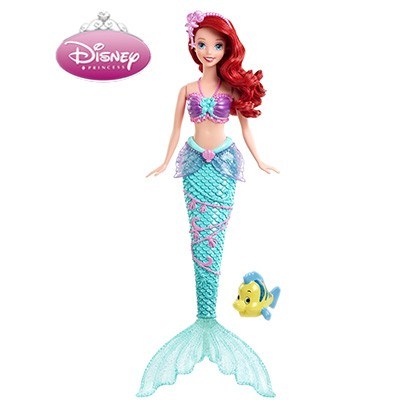 Buy Disney Little Mermaid Water Show Ariel Doll | Grays Australia