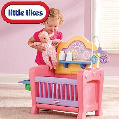 Little tikes deals baby born crib