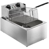 DEVANTI Electric Commercial Chip Cooker Deep Fryer, Stainless Steel, Model
