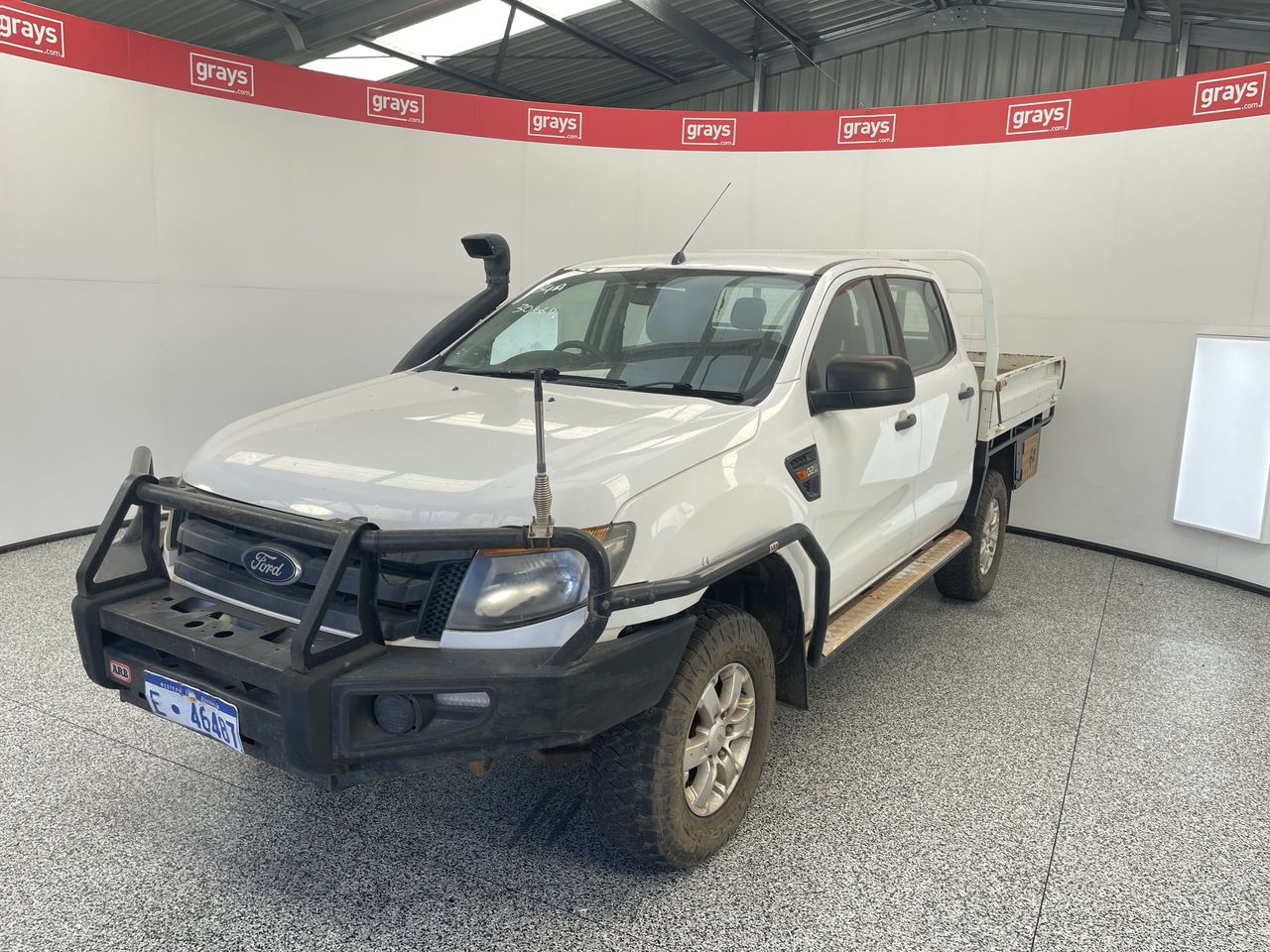 2012 Ford Ranger XL 4X4 PX Turbo Diesel Manual Dual Cab Auction (0001 ...