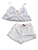 2 x BRAS N THINGS Women's Aurelia Cami & Shorts, Sizes AU 18 & AU 14, White
