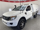 2014 Ford Ranger XL 4X4 PX Turbo Diesel Auto Cab Chassis
