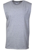 2 x CHAMPION Men's Sleeveless Muscle T-Shirt, Size M, Cotton Jersey, Oxford