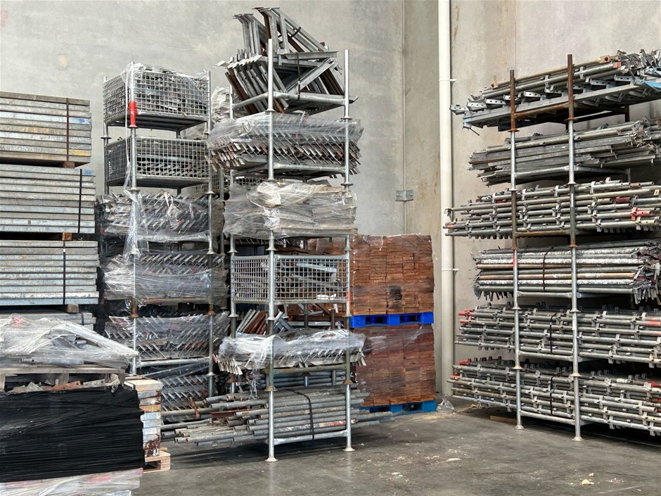 Galvanised Kwikstage Scaffold Auction (00015056199) Grays Australia
