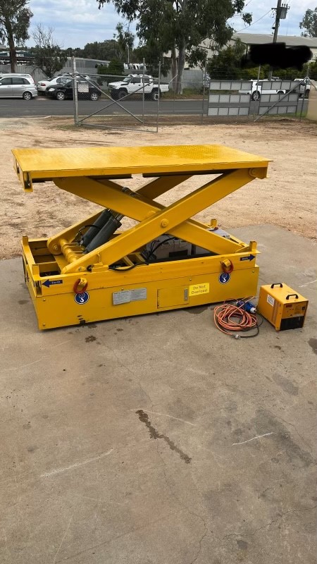 Remote control transfer scissor Lift work platform Auction (0064 ...