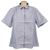 24 x TUFFWEAR Womens Button Up Collared Business Shirt, Size 12, Navy/White