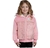 MARVEL Kids' Character Plush Hoodie, Size 3T, 60% Cotton, Princess (Pink).