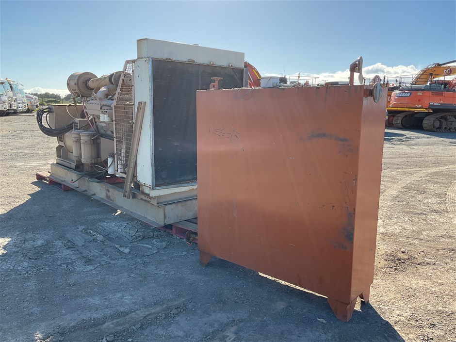 No Reserve Cummins Generator & Croper Machine