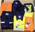 28 x Assorted Cotton Drill & Hi-Vis Work Shirts, (Some with Reflective Tape