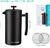 BELWARES Coffee French Press w/ Extra Filter Design for a Richer & Fuller C