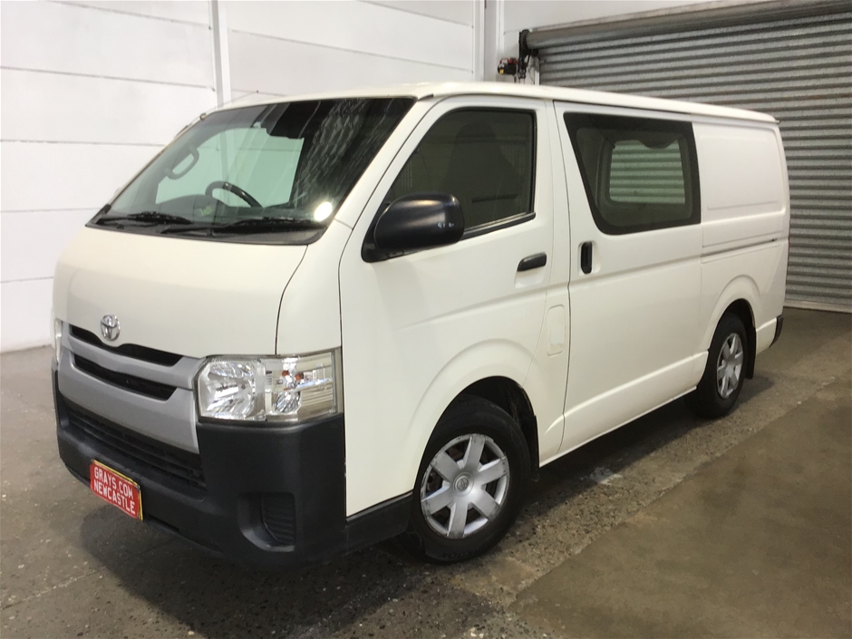 2017 Toyota HiAce LWB KDH201R Turbo Diesel Automatic Van