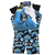 2 x DC Boy's 3pc Glows Flannel PJ Set, Size 5, Batman Black. Buyers Note -