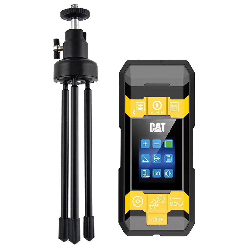CAT 4-in-1 Laser Distance Measurer and Stud Finder. NB: Minor use & not in
