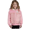 DISNEY Kids' Character Plush Hoodie, Size 3T, 60% Cotton, Princess (Pink).