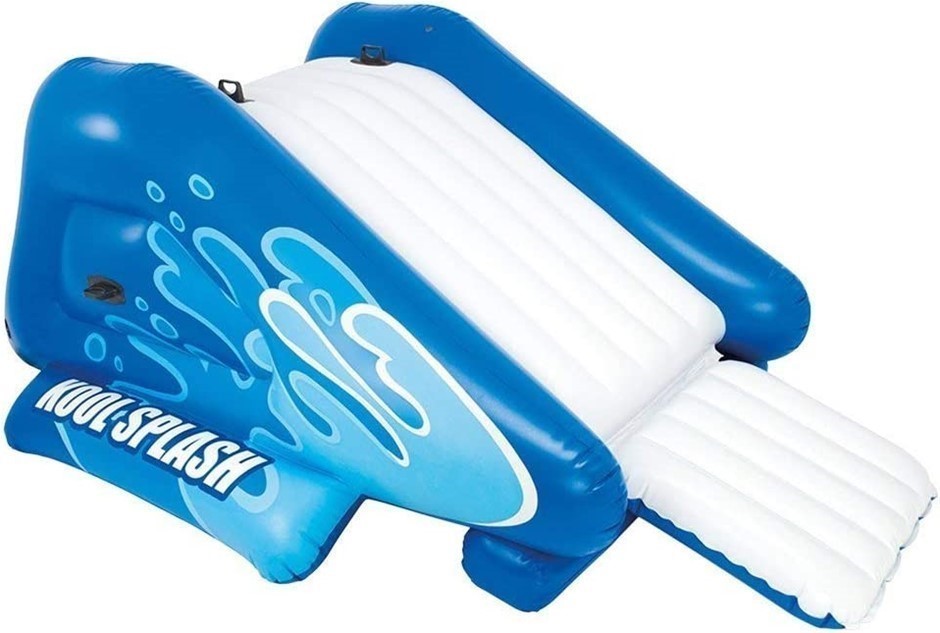 INTEX Inflatable Water Slide 10 feet 11 inch L x 6 feet 9 inch W x 3 feet 1