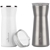 2 x REDUCE Party Pitchers, White & Silver, 1L.