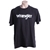 2 x WRANGLER Men's Classic SS Tee, Size L, 100% Cotton, Washed Black (M84),