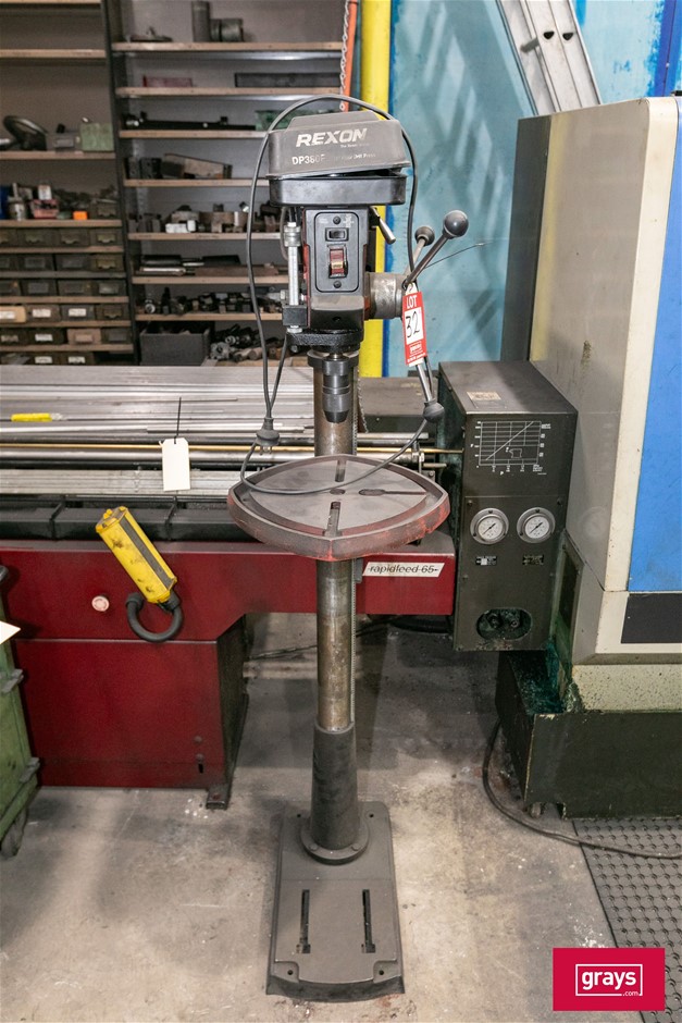 Rexon DP380F Bench Drill Press 1 5" 12 Speed Auction (00325056349