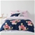 LOGAN & MASON Bouquet Navy Quilt Cover Set, Double Bed Buyers Note - Di