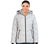 NAUTICA Women's Puffer Jacket, Size M, 100% Polyester, Silver. NB: left sle