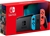 NINTENDO Switch Console with Neon Blue/Neon Red Joy-Con. NB: Used, Charging