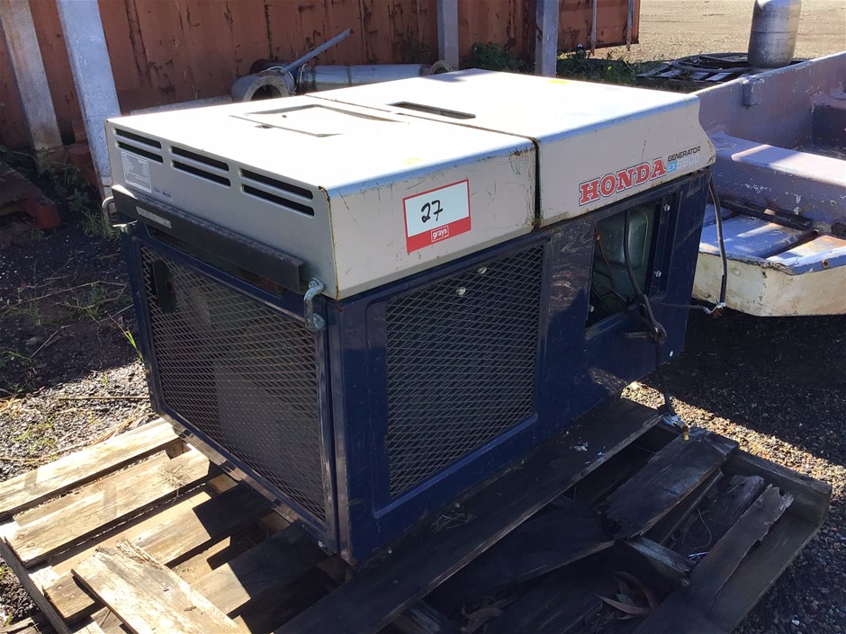 Honda Generator Ex5500 Auction (0114-7051272) | Grays Australia