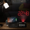 LA CROSSE Wattz 2.0 Projection  Alarm Clock, 5-In-1, Charge 3 Devices Simul