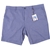SPORTSCRAFT Men's Textured Shorts, Size 34, 98% Cotton, Bluestone, AG206265