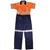 2 x WS Workwear Mens Overalls Cot 2T Lightweight, Size 92 Regular, Orange/N