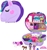 POLLY POCKET Style Pony Compact with Horse Show Theme. NB: Slighty damaged