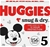 HUGGIES Snug & Dry Baby Diapers, Size 5, 156 Ct, One Month Supply (Packagin