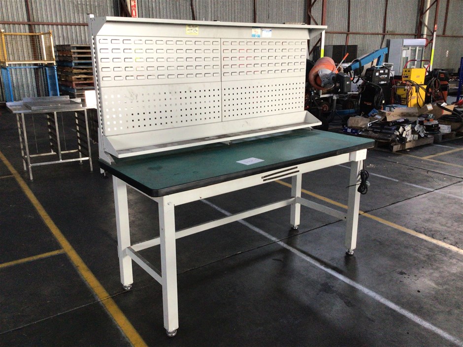 Workbench with Rack Mount Auction (0012-7051591) | Grays Australia