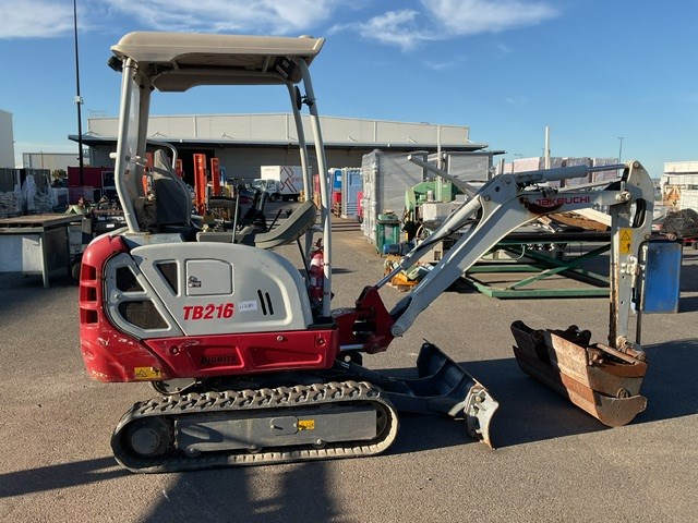 Takeuchi TB216 Mini Excavator Auction (0007-9051060) | Grays Australia