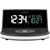 LA CROSSE Wireless Charging Alarm Clock w/ Glow Light, C75785-AU. NB:Used,