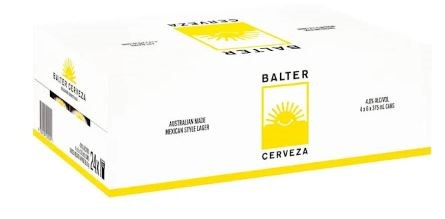 Buy Balter Cerveza Cans (24x 375mL). | Grays Australia